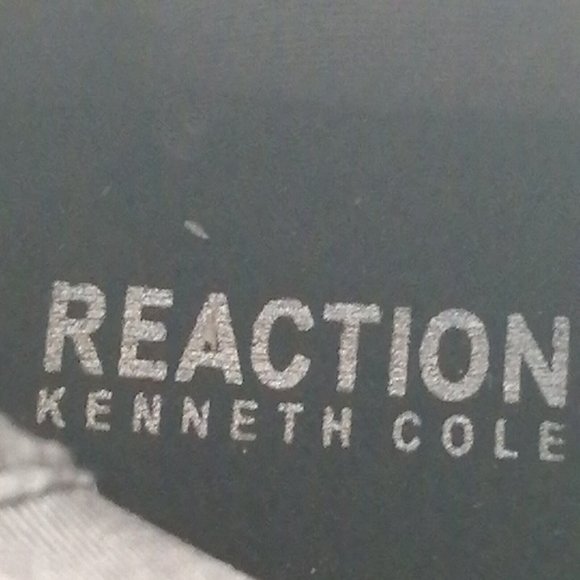 Kenneth Cole Reaction Womens Cameron Chelsea Sneakers Gray Black Leopard‎ 8.5M - Picture 9 of 9